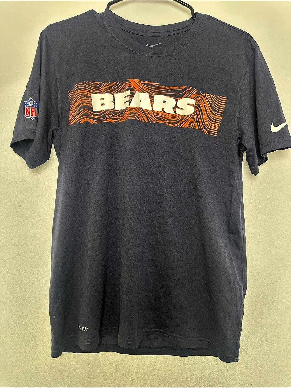 Nike NFL Chicago Bears Dri-FIT T-Shirt Blue Medium
